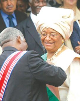 Liberia has first female President