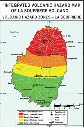 A Detailed Look at the Volcanic Hazard Zones - Searchlight