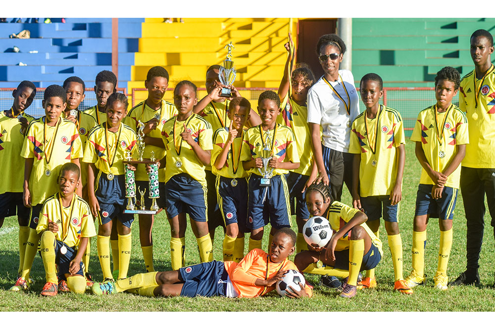 CW Prescod strikes primary schools’ football gold