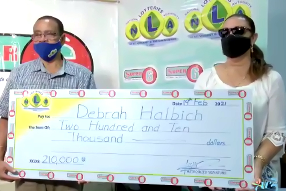 Debrah Halbich wins $210,000 Super 6 jackpot Debrah Halbich wins $210,000 Super 6 jackpot