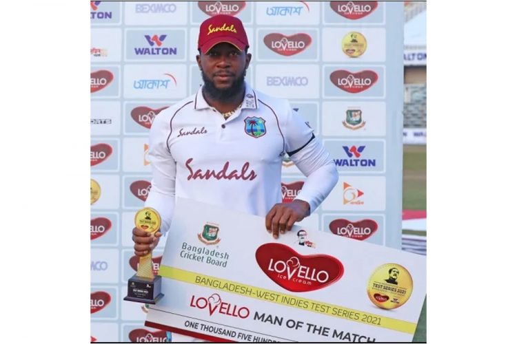 Mayers’ ton helps West Indies win in Bangladesh