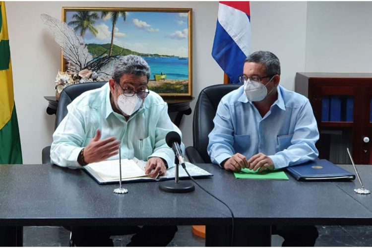 Criminal Sentences  Agreement Signed between SVG and the Republic of Cuba