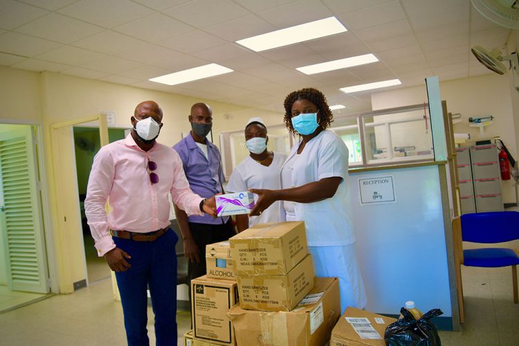 Chateaubelair Health district receives medical supplies