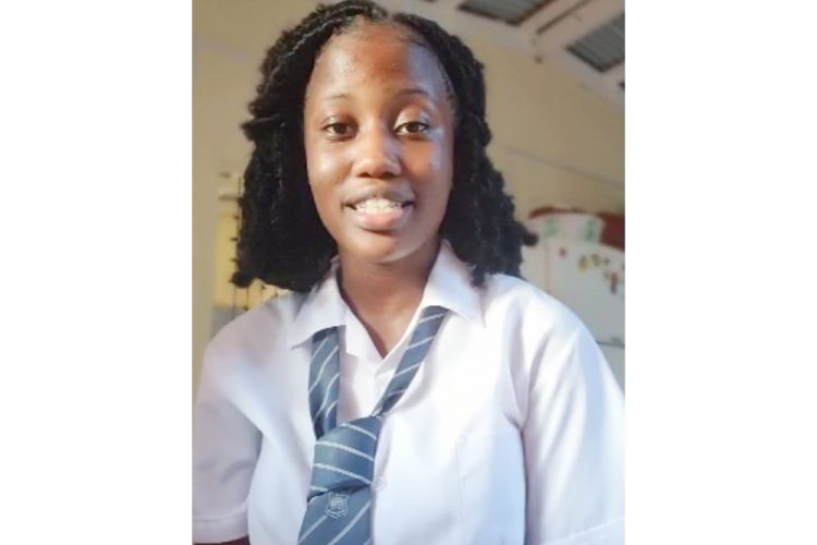 Vincentian lass confirms her public speaking prowess (+ Video)