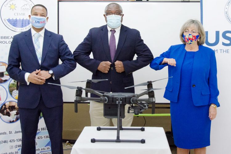 US donates five drones to Barbados, Eastern Caribbean