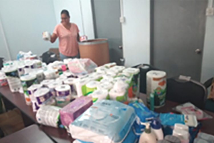 SVG Home Economics Association receives relief supplies