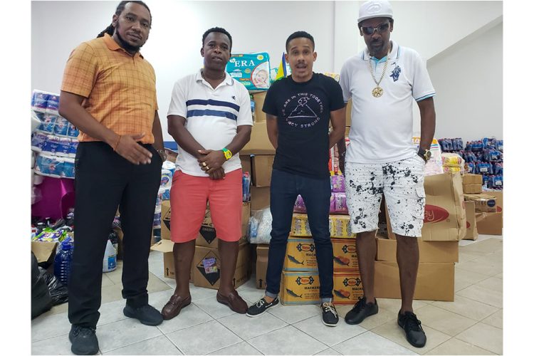 Vincy Cultural  Ambassadors doing their part to help