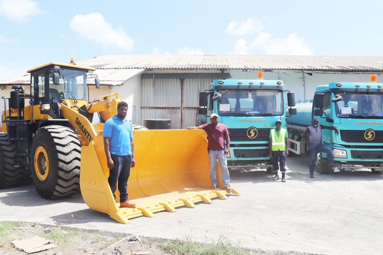 BRAGSA receives three vehicles to help in cleanup