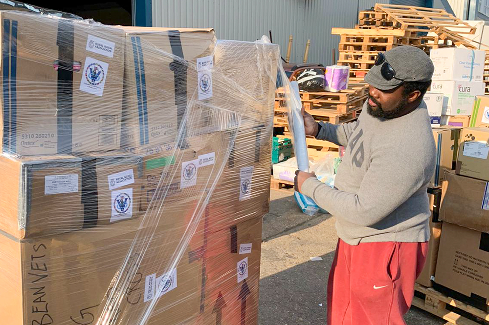 Vincentian Veterans in the UK link with Red Cross on volcano relief Vincentian Veterans in the UK link with Red Cross on volcano relief
