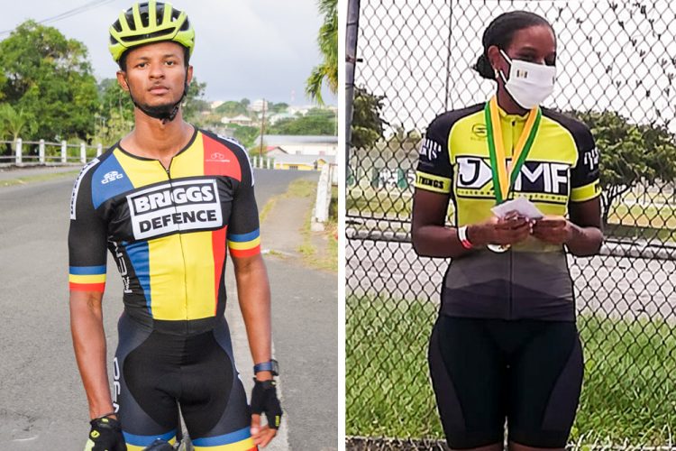 Glasgow and Quammie mount Cycling podium in Antigua