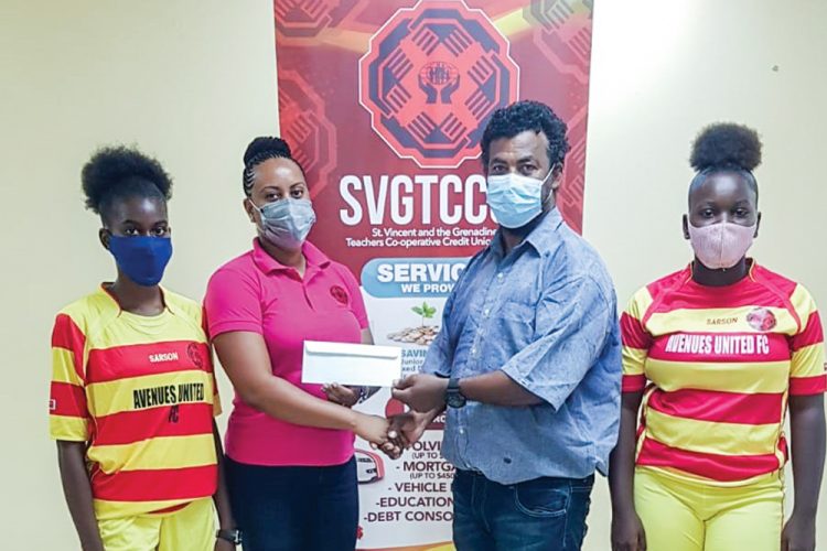 Teachers Credit Union sponsors Avenues United FC Female Team