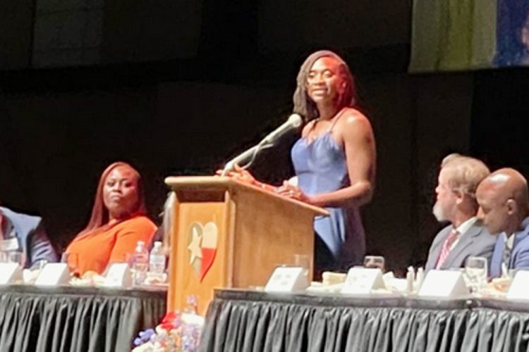 Vincy lass inducted into Texas Sports Hall of Fame