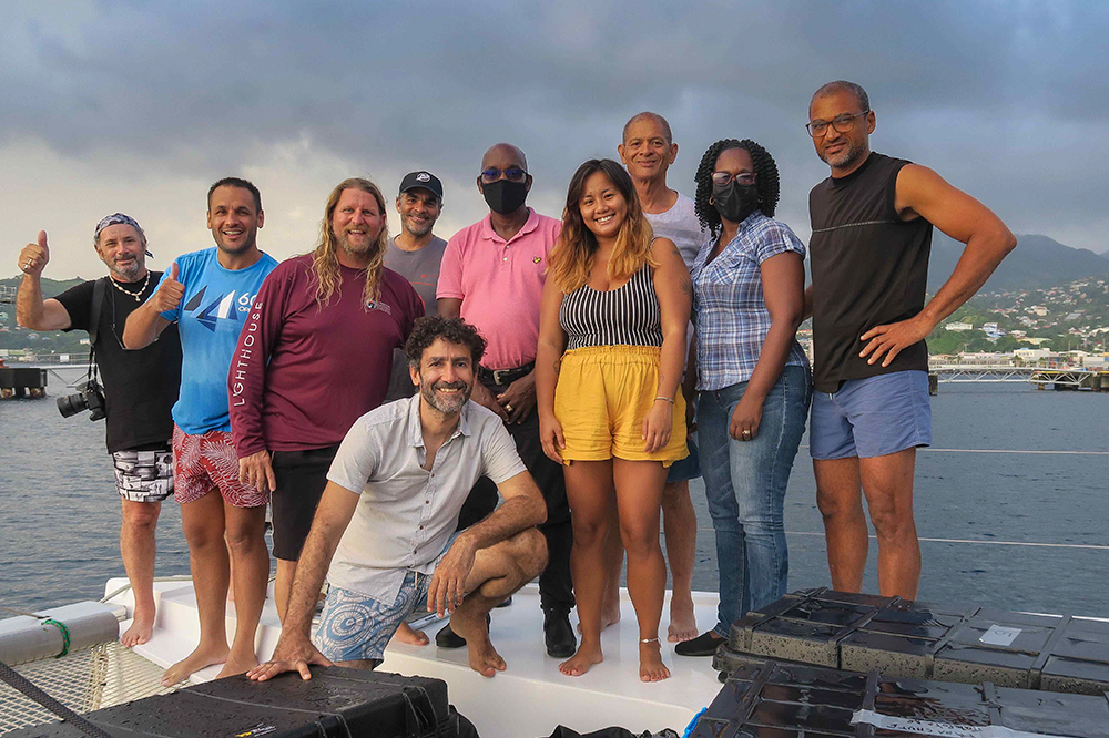 Team studies wreck of French frigate lost in Kingstown in 1780 - Vimarsana News