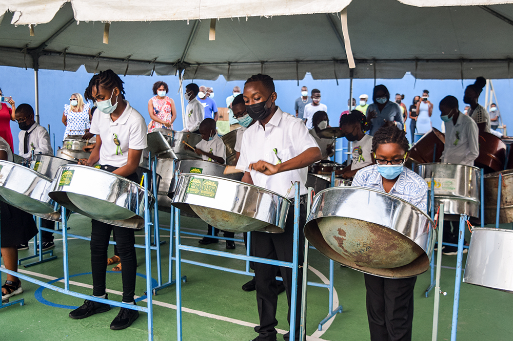 Sion Hill Euphonium trains 36 more young pannists - Vimarsana News