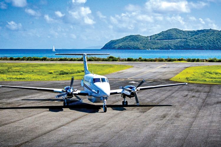 New charter flight route launched between  Bequia and St Lucia