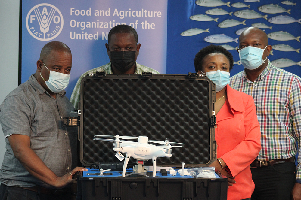 FAO donates drone to the Ministry of Agriculture - Vimarsana News