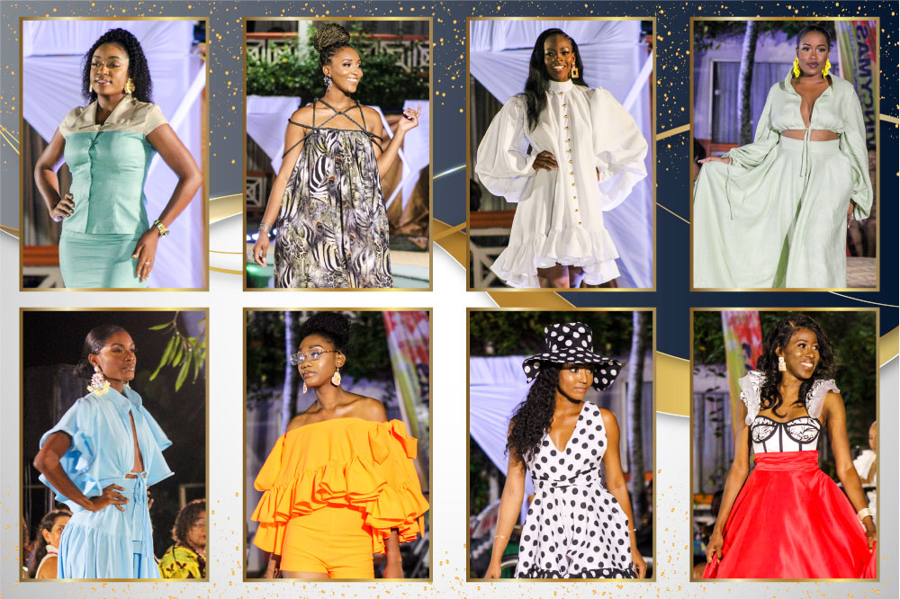 Miss Svg Candidates Strut Their Stuff On ‘the Queen S Runway Searchlight