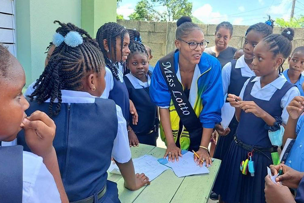 Contestant in the 2022 Miss SVG pageant captures hearts through her ...