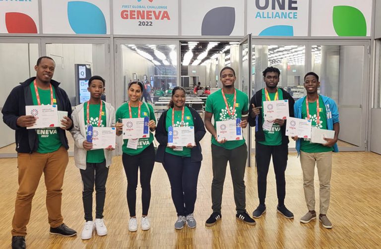 SVG Robotics team wins award at Global Robotics competition in Geneva