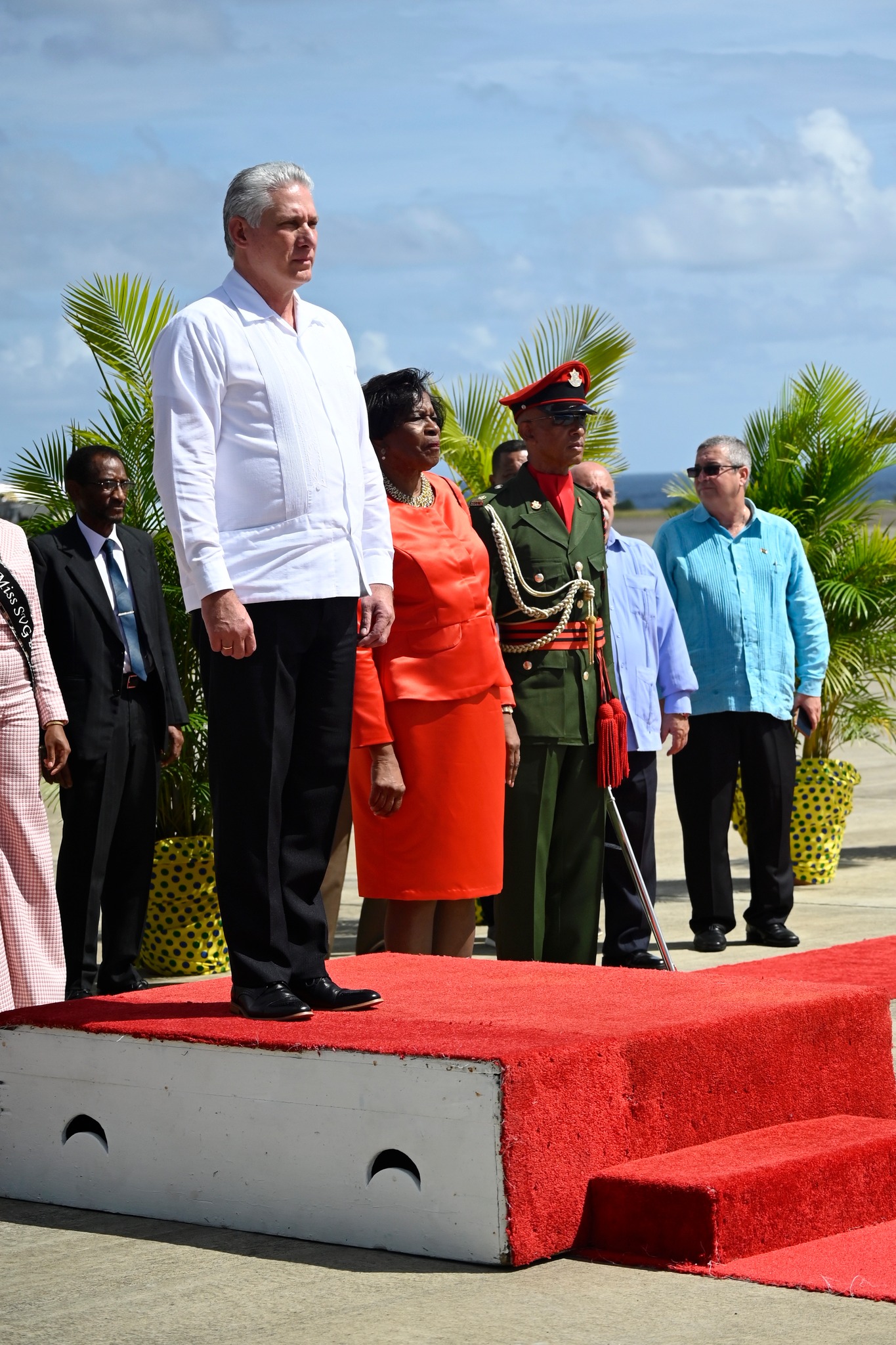 President Of Cuba Arrives In St Vincent And The Grenadines For Three Day Visit Searchlight 3325