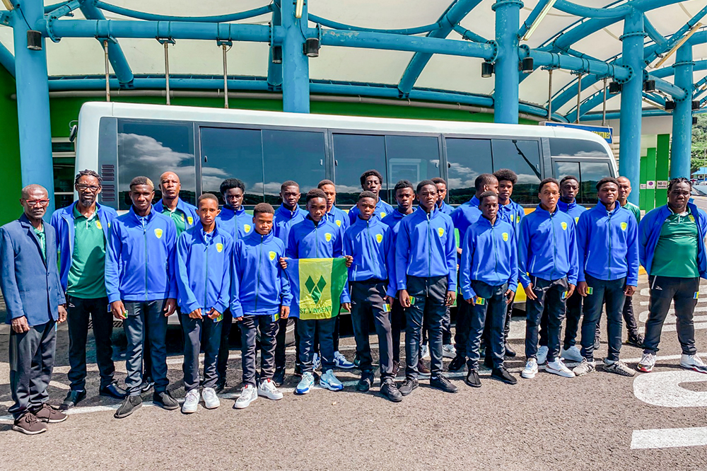 Vincy Heat in Dominican Republic for CONCACAF U15 Championships