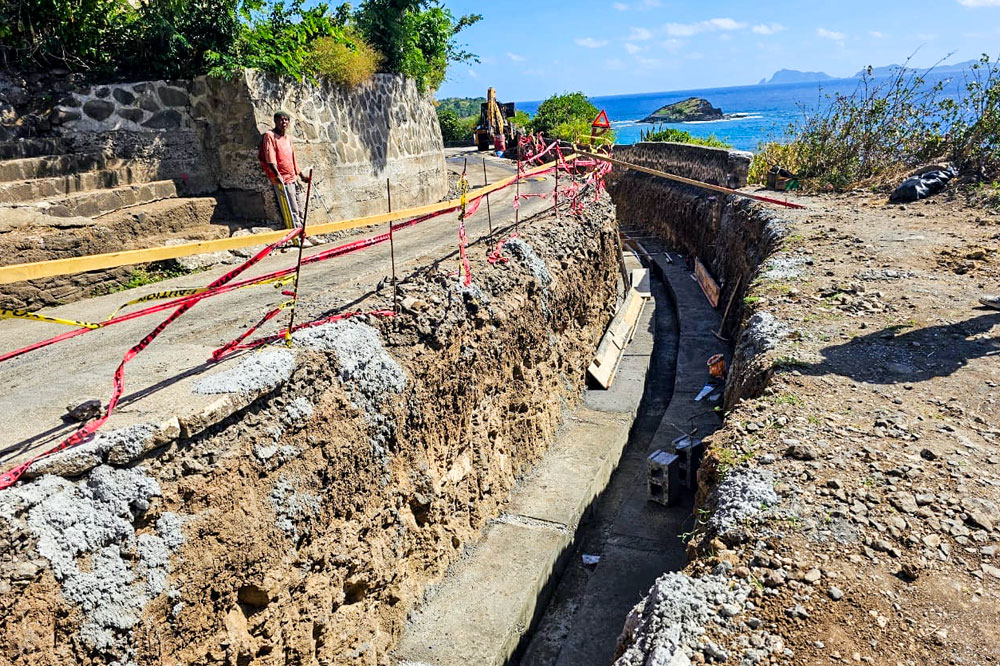 Bequia Bluff Bay road issues being addressed