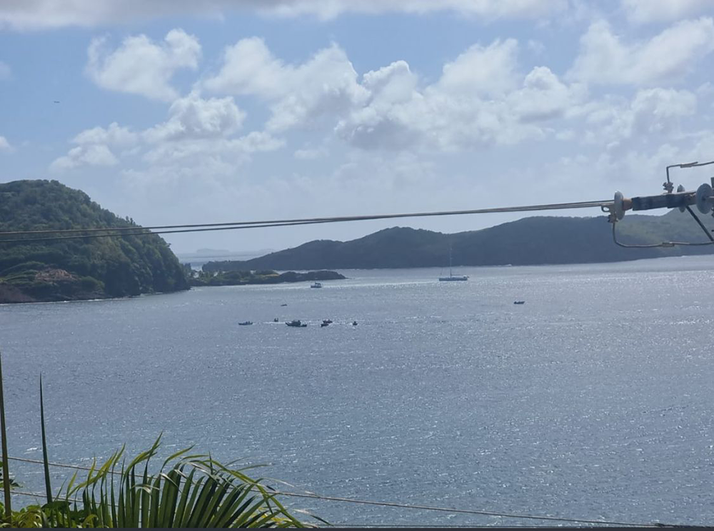 SVG Coast Guard carrying out operation following plane crash off Bequia