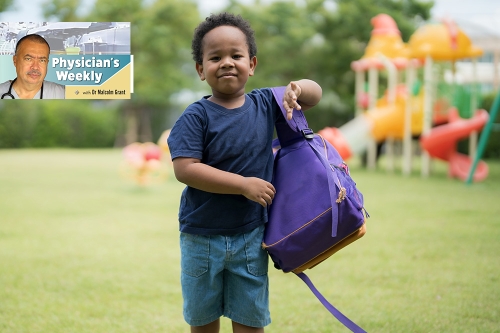 A heavy backpack can seriously harm your child