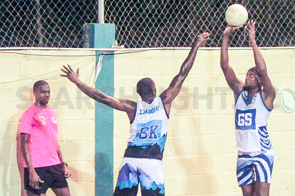 National male netball goal shooter recognized - Searchlight