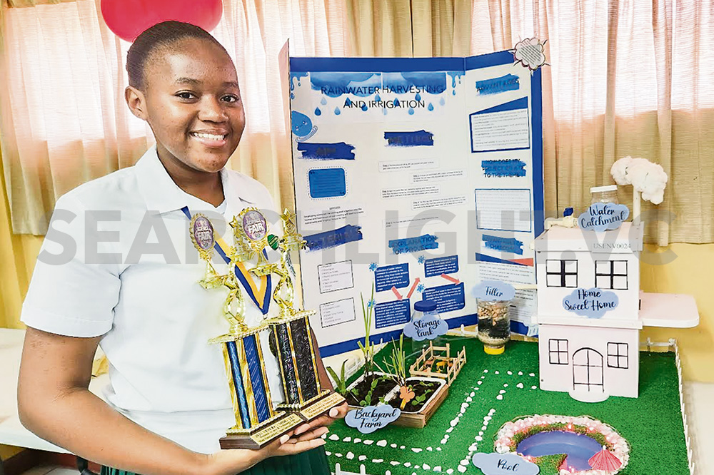 Emmanuel High’s Head Girl makes history at Science Fair - Searchlight