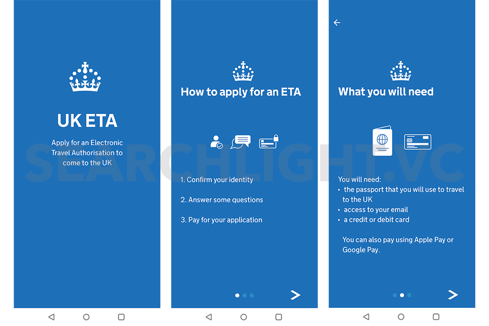 UK Government rolls out Electronic Travel Authorisation system – Searchlight