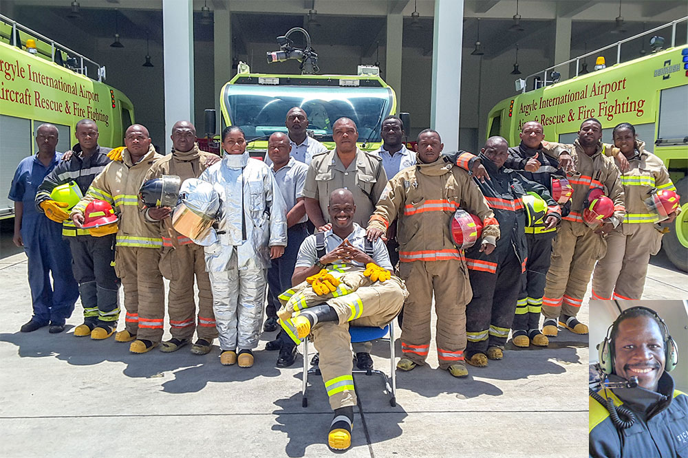 RSVGPF Firefighter awarded master’s degree RSVGPF Firefighter awarded master’s degree