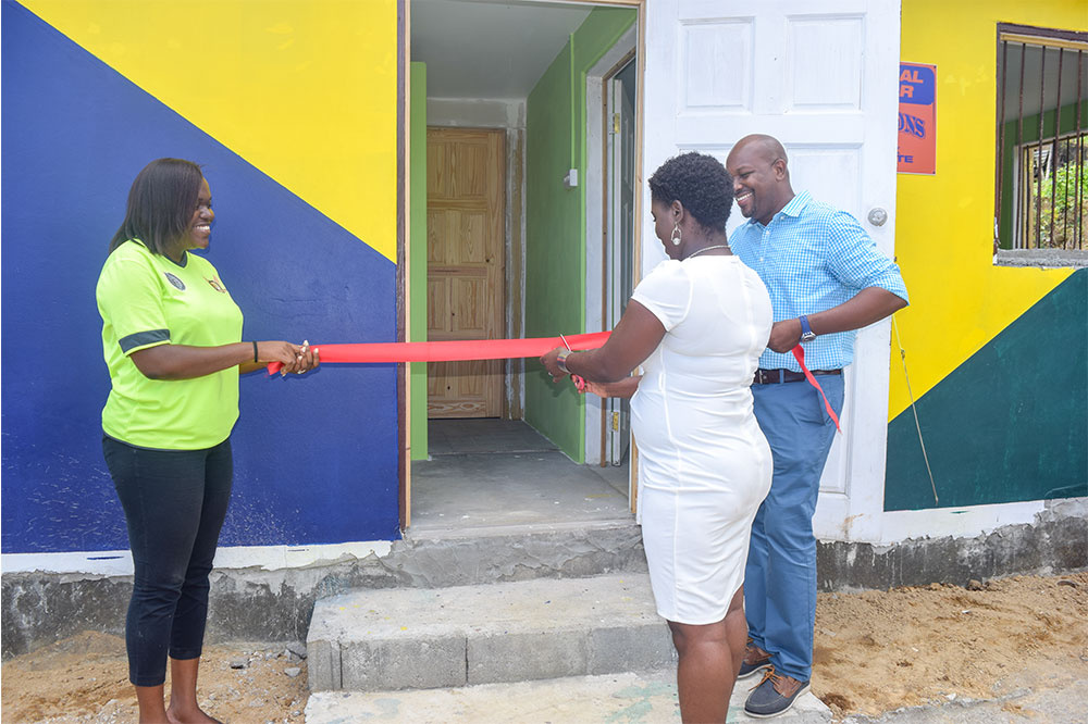 Greiggs playing field welcomes wash room facility Greiggs playing field welcomes wash room facility