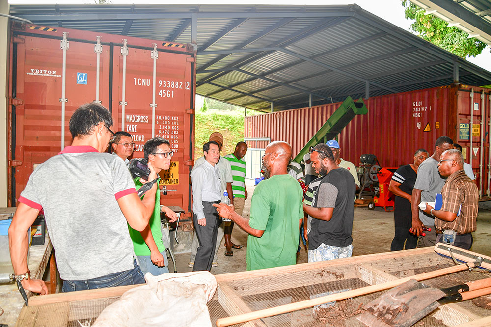 New $1.5 million compost production facility handed over New $1.5 million compost production facility handed over