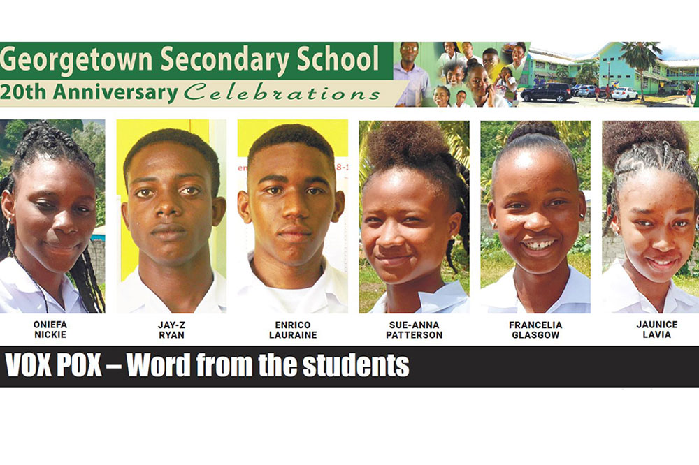 VOX POX – Word from the students VOX POX – Word from the students
