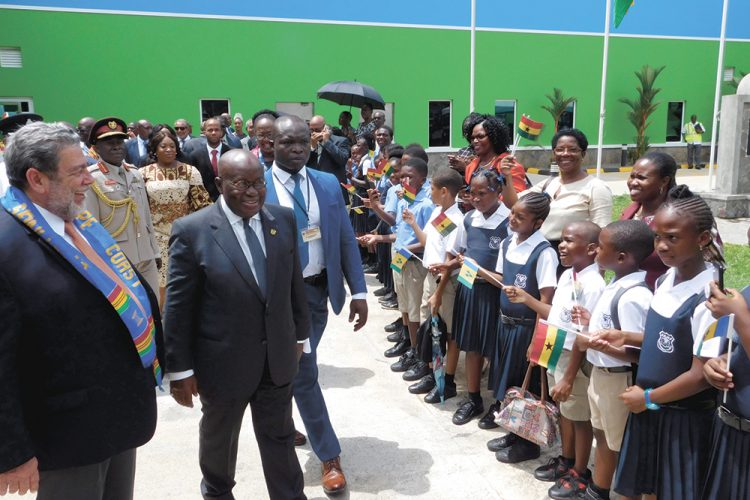 Ghana’s President invites Vincentians to visit homeland (+Video)