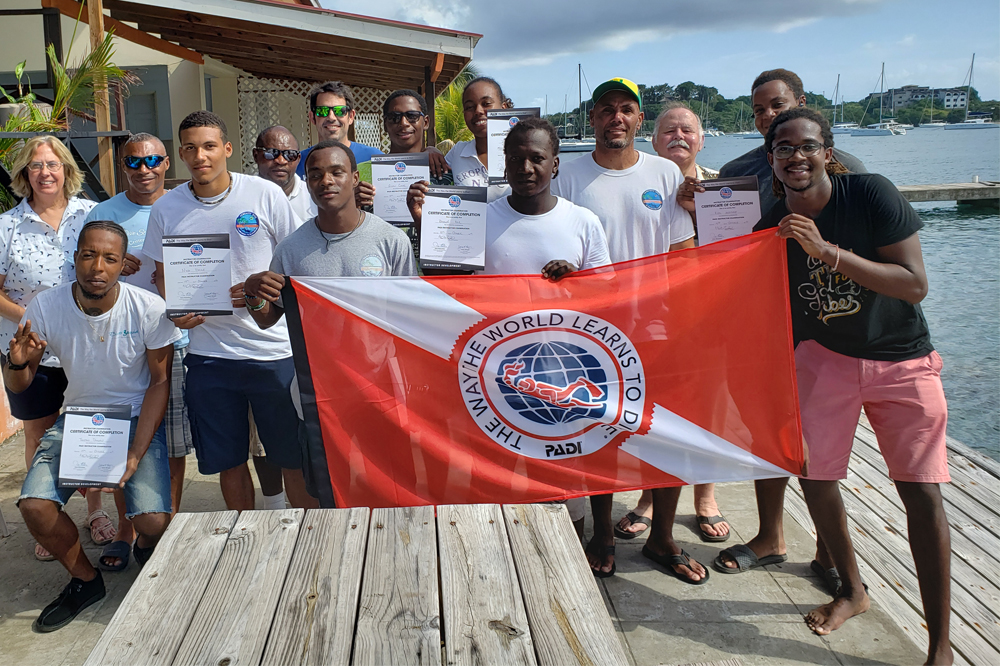 Serenity Dive holds PADI instructors development course Serenity Dive holds PADI instructors development course