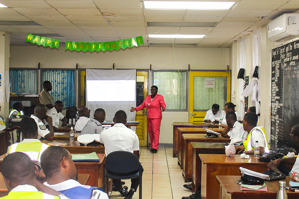 Traffic Police receive training in Customer Service Traffic Police receive training in Customer Service