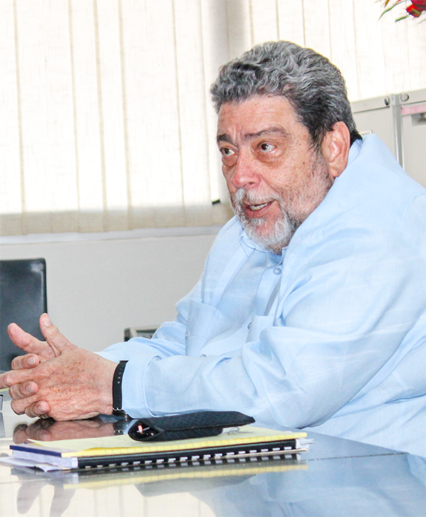 Gonsalves warns police officers about playing politics in an election year Gonsalves warns police officers about playing politics in an election year