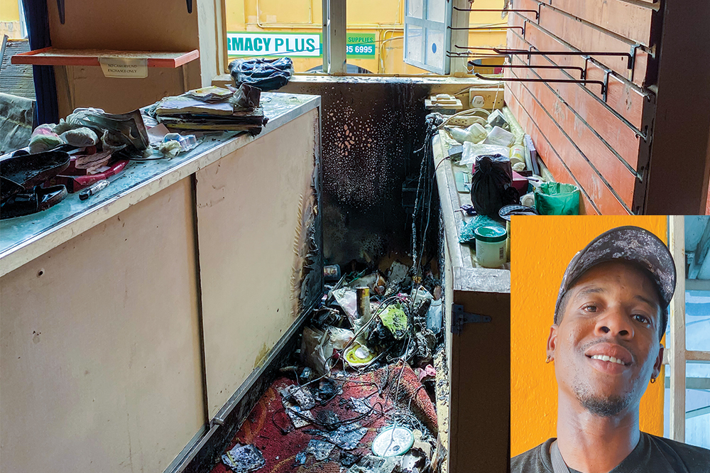 Fire erupts at kids store in Kingstown Fire erupts at kids store in Kingstown