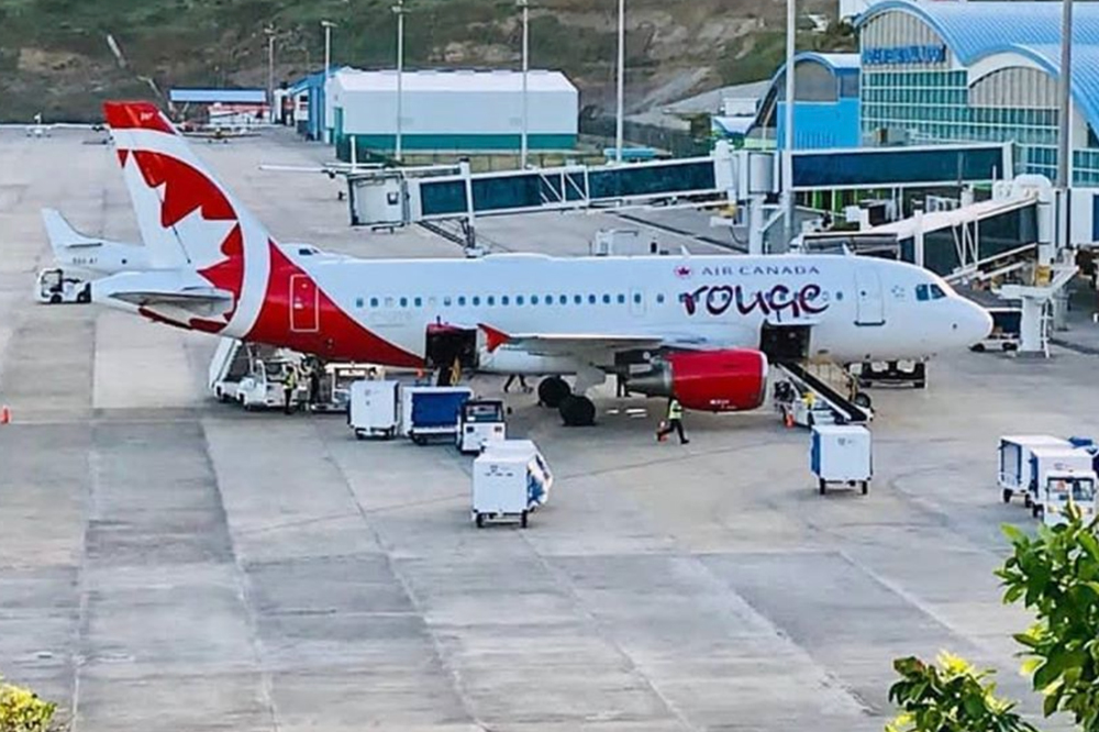 Air Canada suspends flights to SVG until April Air Canada suspends flights to SVG until April